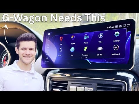 Mercedes G-Class DMP Android Thin Screen Install | G63 & G550 G-Wagon Upgrade (W463)