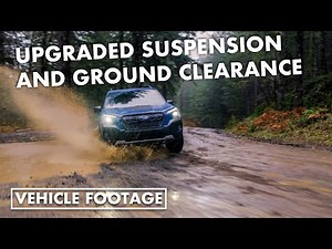 2022 Subaru Forester Wilderness and Touring on- and off-road