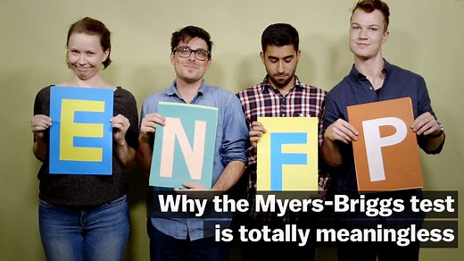 1.3M views · 2.9K shares | Why the Myers-Briggs test all those "personality quizzes" are based on, is totally meaningless: | Vox | Facebook