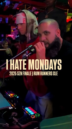 Rum Runners on Instagram: "WHAT. A. NIGHT. @wepartyonmondays 🔥 Last night was a finale to remember. Thank you to everyone who showed up and showed OUT. WE PARTY ON MONDAYS FOR LIFE! @wepartyonmondays @machinegunkelly @djstephfloss @djflacoflash @djlex216 #cleveland #ohio #thisiscle #ihatemondays"