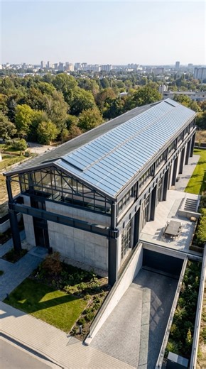 Conversion of an old warehouse into a modern apartment 🏗️😵‍💫🏠 #architecture