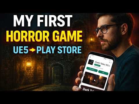 I Made a HORROR Game in Unreal Engine 5.5 and Launched it on Play Store (My First Game!)