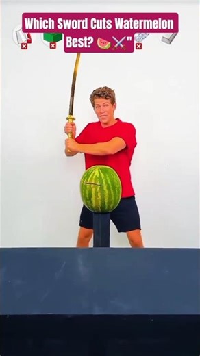 Ultimate Sword Cutting Test on Watermelon