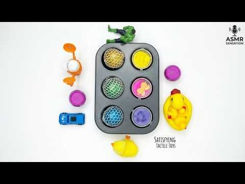 ASMR for Deep Sleep | Squishy Toys, Slime, and Relaxing Taps