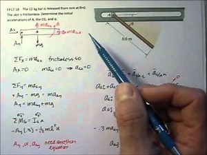 Dynamics 17.5a General Plane Motion
