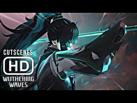 Qiuyuan First Appearance Cutscenes (The Blind Sword Master) - Wuthering Waves 2.7
