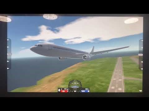 Demonstration of the Airbus A330-300 with General Electric Engines in SimplePlanes