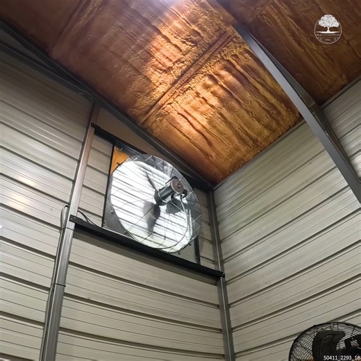 162K views · 1.8K reactions | Installing a MONSTER Exhaust Fan by Myself #ExhaustFan #DIYInstalls #LargeFans #WorkshopIdeas | The Kelley's country life | Facebook