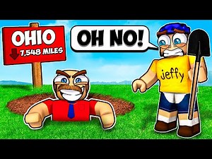 Jeffy & Marvin DIG TO OHIO in Roblox!