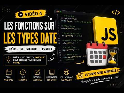Les fonctions sur le type Date 3ème || Bac info 💻