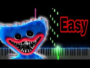 Poppy Playtime Main Menu Music - Its Playtime Ost (Easy Piano Tutorial)