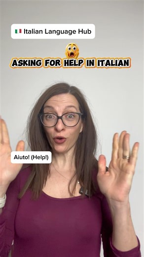 Aiuto! Asking for help in Italian! #learnitalian