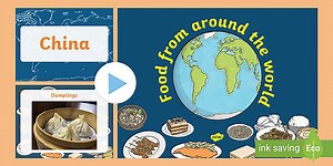 Food From Around The World PowerPoint