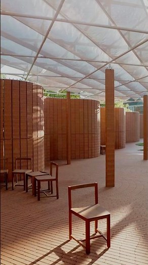 Lanza Atelier unveils the 2026 Serpentine Pavilion inspired by crinkle-crankle walls