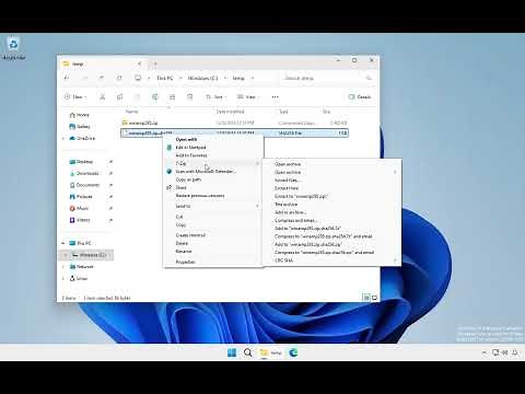 How to use .sha256 checksum file with 7zip
