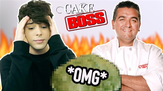 Trying to make a Cake Boss cake at home