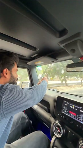 Remove Tinted front Glass🫡 #thar #automobile #shortvideo #yt #zblack #zblackthar #shorts #short