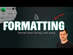 Excel Formatting For Absolute Beginners