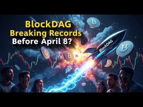 BlockDAG Breaking Records Before April 8? #Blockdag #Update 1