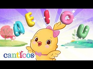 Learn Vowels A E I O U & Consonants🔤 Phonics for Kids & Learn to Count | Learn English | Canticos