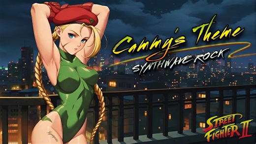 街头霸王音乐 嘉米主题曲电子摇滚风格混音