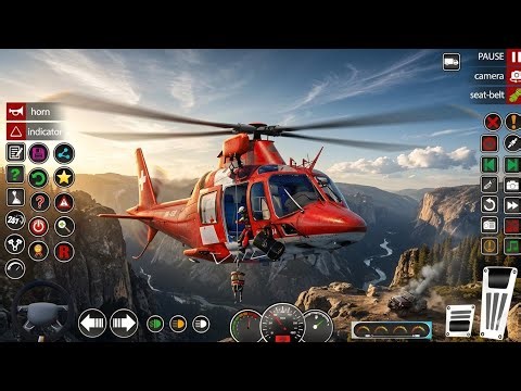 Helicopter Simulator Rescue Gameplay 🚁 Flying Rescue Missions 2026