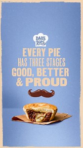 Every Dad’s Pie cops a hard once over before our name goes near it and only the very best earn the badge. Got to have pride in ya graft, don’t ya?! | Dad's Pies