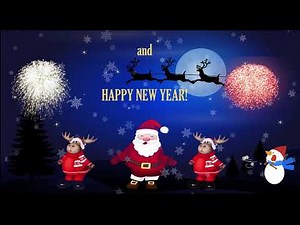 メリークリスマス！/ メッセージ動画 / 踊るサンタさん