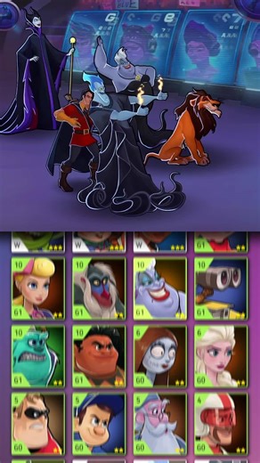 Choose from 60+ heroes and villains to take into battle in this mobile RPG! | Disney Heroes: Battle Mode | Facebook