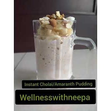 INSTANT CHOLAI/ANARANTH PUDDING | WELLNESSWITHNEEPA | NAVRATRA