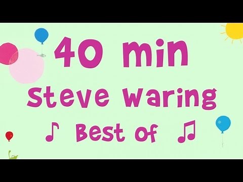 Steve Waring - 40 min de musique - 12 chansons incontournables