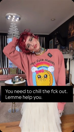 SARAI SPEER || Nervous System Coach on Instagram: "Want this sweatshirt? Comment “shop”. When you’re overwhelmed, the muscles along the sides of your neck and top of your shoulders contract first. The levator scapulae (yes I said it wrong in my video but was too damn lazy to refilm) and upper traps are wired into your threat response. They brace fast, sometimes before you even notice you’re stressed. When those muscles soften, even slightly, the vagus nerve becomes more responsive. More vagal ac