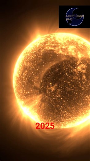 2025 Vs 2026 Solar flares in blender #astronomy #blendercycles #nasa