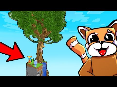 SOBREVIVENDO NA ARVORE DO KIWI EM APENAS UM CHUNK NO MINECRAFT