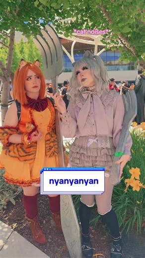 Magical Cat Girl Cosplay ft. Garfield & Nermal | POV John Arbuckle