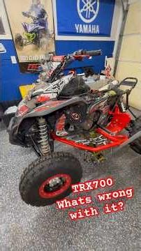 Whats wrong with this TRX700? #atv #honda #repairs #howto #tipsandtricks #problems #quad