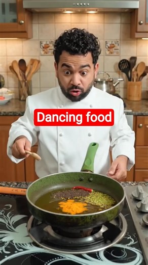 Dancing food of chef's #cooking #song #song #recipe #coffee