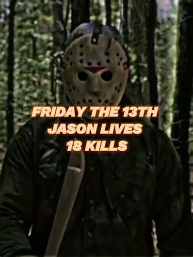 Kill count in every Friday the 13th movie