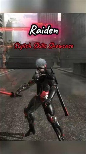 Raiden Stylish Skills Showcase #metalgearrising