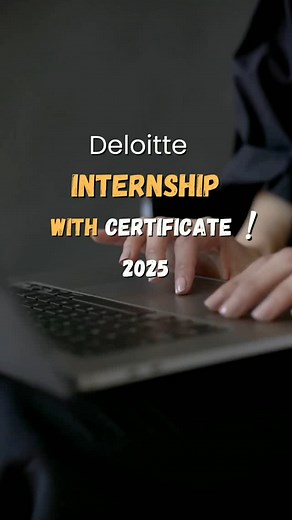Ite | Tech & Career 🧿 on Instagram: "🚀 Deloitte Internship with Certificate 📜 Certificate: Earn an industry-recognized Deloitte certificate 💡 Skills You'll Learn: ✔️ Data Analysis Techniques ✔️ Advanced Problem-Solving ✔️ Consulting and Advisory Skills ✔️ Technology & Digital Transformation Essentials ✔️ Financial Analysis Methods ✔️ Teamwork and Collaboration ✔️ Project Management Strategies ✔️ Professional Communication ✔️ Leadership Development ✔️ Industry-Specific Knowledge 💼 Benefits: 