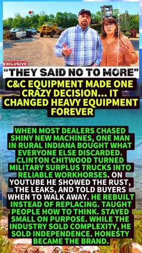 C&C Equipment Made One Crazy Decision... It Changed Heavy Equipment Forever #shorts #viral