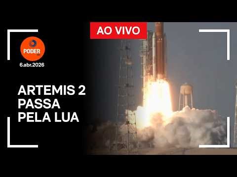 Ao vivo: Artemis 2 se aproxima da Lua