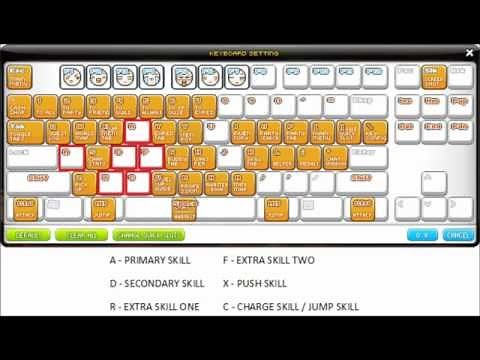 MapleStory Keyboard Layout