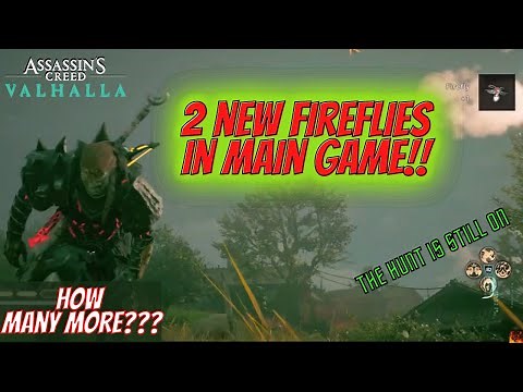 2 more fireflies found in Assassins Creed Valhalla, how to find fireflies in ac valhalla