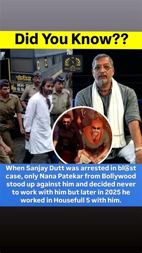 Bollywood Irony: Nana Patekar Once Took a Stand Against Sanjay Dutt, Now Shares Screen in Housefull