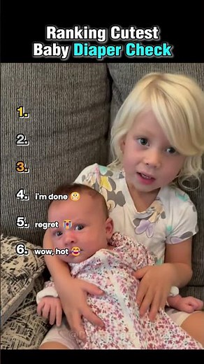 Ranking Cutest Baby Diaper Check Moments 👶🍼