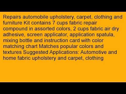 Permatex 25247 Fabric Repair Kit