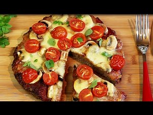 Low Carb HACKFLEISCHPIZZA