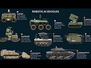Top 20 Military AI Land Vehicles (2026) – Robots Already Replacing Soldiers