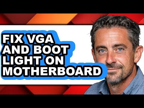 How to Fix Vga and Boot Light on Motherboard (full Guide)